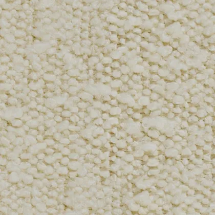 Color map of a cream-colored upholstery fabric with an irregular, nubby yarn texture